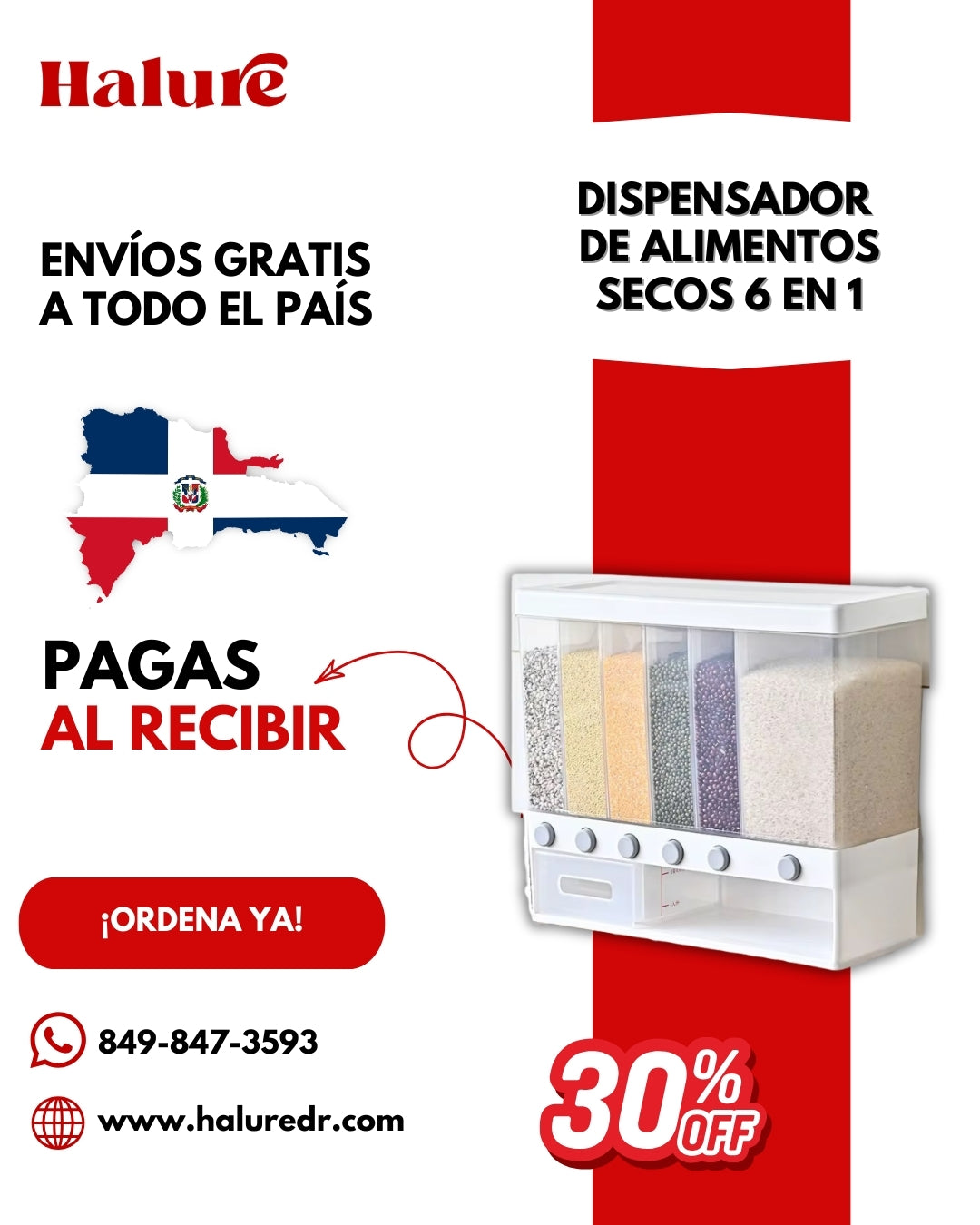 Dispensador de Granos Multifuncional