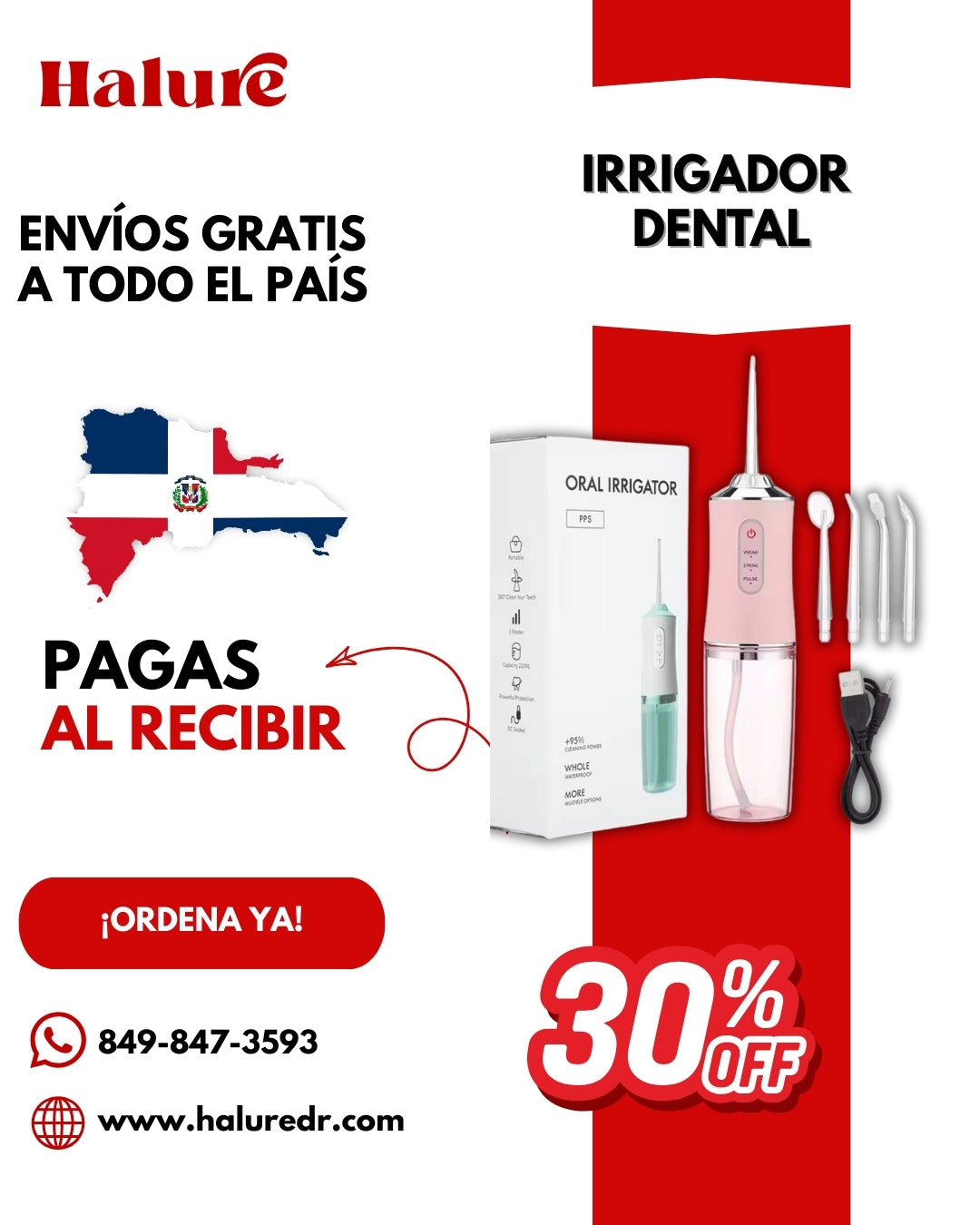 Irrigador Dental Portátil