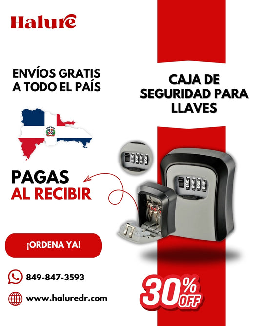 Caja de Seguridad para Llaves con Combinación Numérica